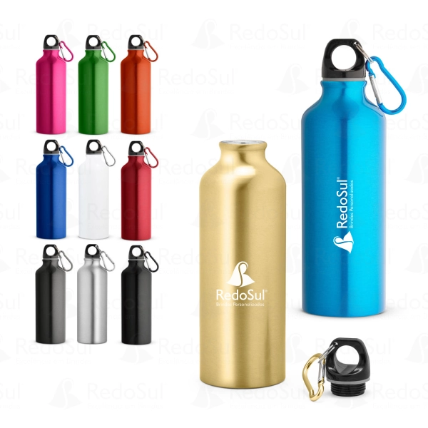 Squeeze Personalizado em Alumínio 500 ml Squeeze Personalizado em Alumínio 500 ml